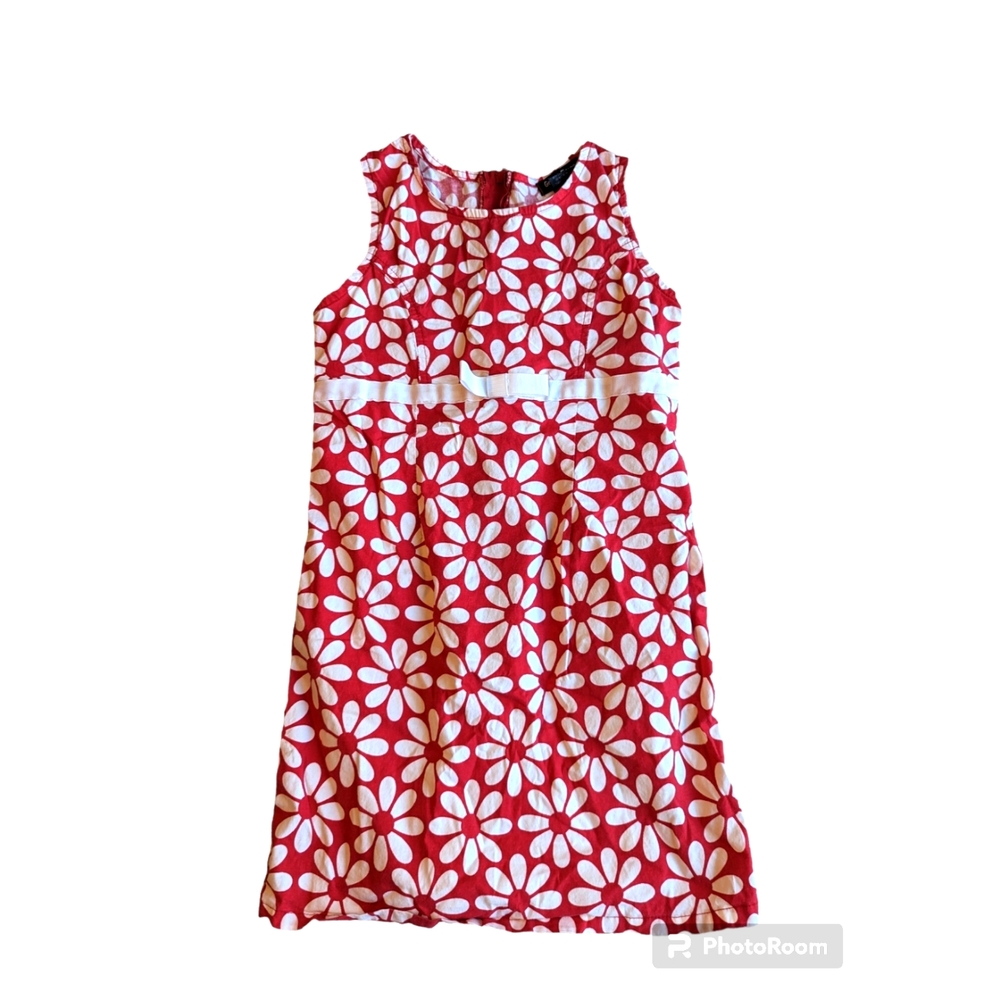 Girls Sleeveless Dress, Girls Dress, Red Dresses, Girls Summer Dress